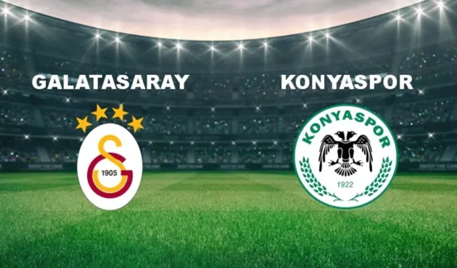 Konyaspor - Galatasaray maçı ne zaman, saat kaçta, hangi kanalda? Muhtemel 11'ler...