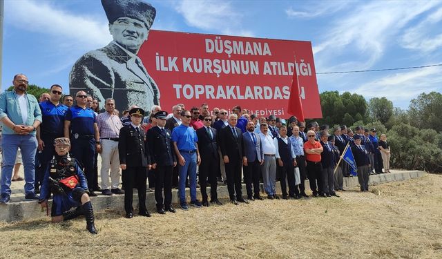 Ödemiş'te İlkkurşun Direnişi'nin 105. yıl dönümü töreni düzenlendi