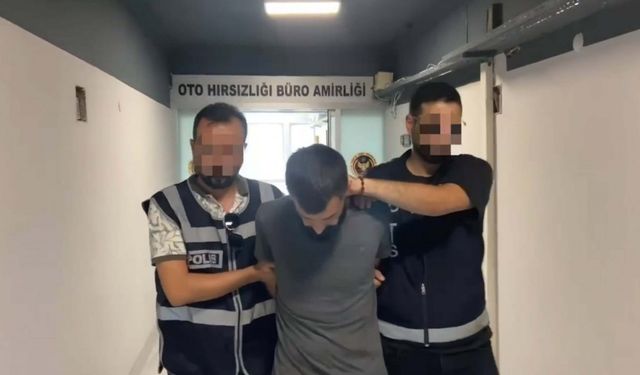 Cezaevinden 1 ay önce çıktı, motosiklet çaldı; o anlar kamerada