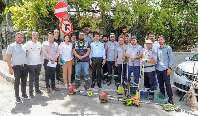 Bayraklı'da temizlik seferberliği