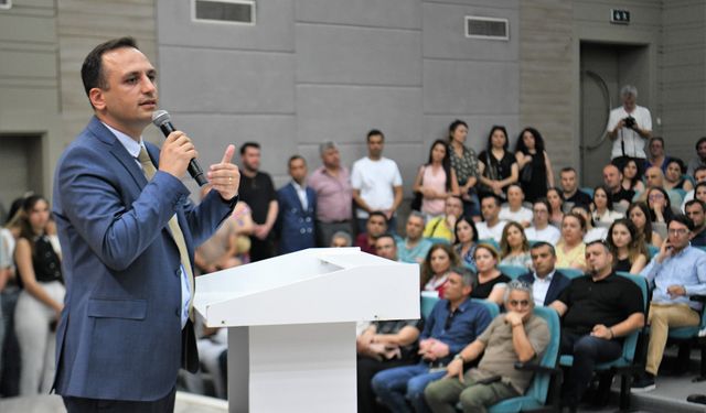 Bornova Belediyesi’nde bayramlaşma