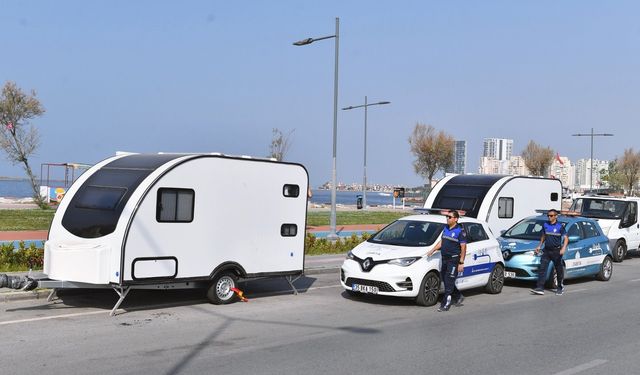 Karavan park alanlarının tespiti için düğmeye basıldı