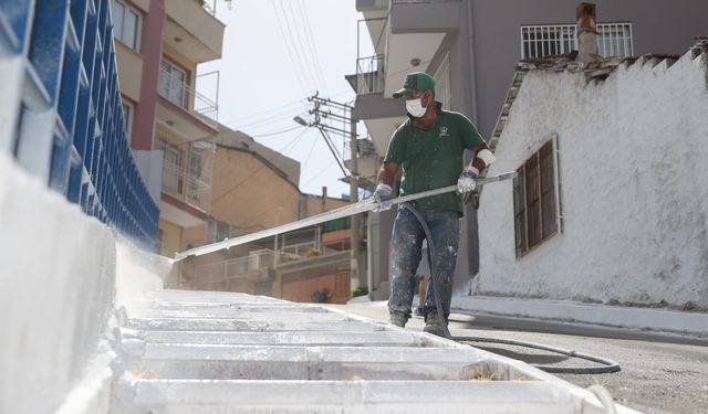 Konak’ta bayram temizliği hız kazandı