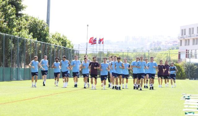 Trabzonspor, yeni sezon hazırlıklarını sürdürdü