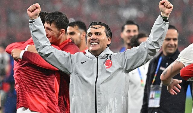 A Milli Futbol Takımı Teknik Direktörü Montella: Avusturya'yı yenmemizi sağlayan Türk yüreğidir