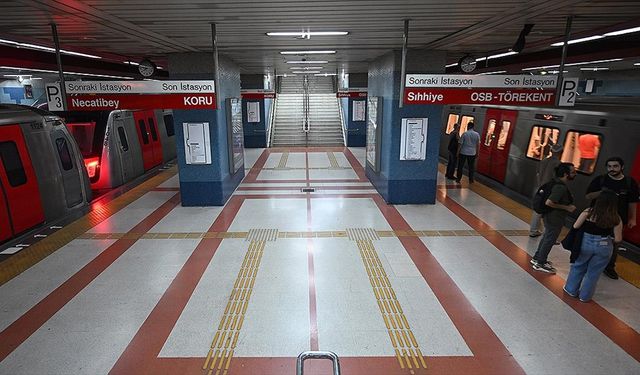 Kızılay Metro'da arıza!