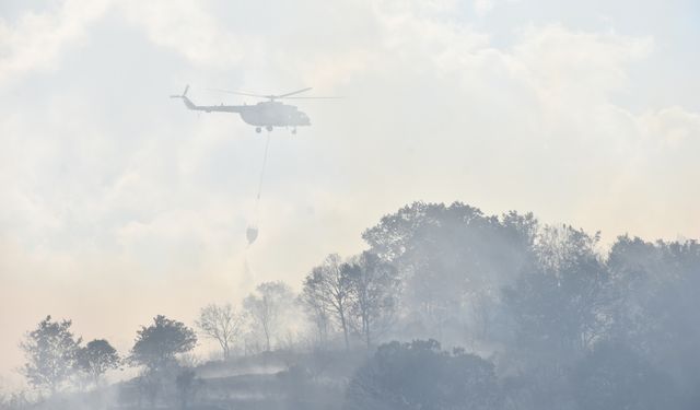 Örtü yangını, kontrol altına alındı