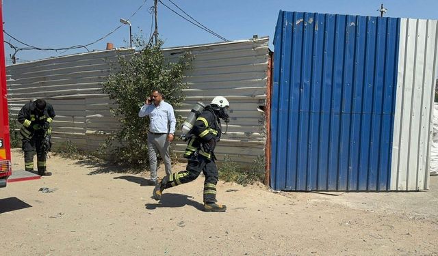 Çorlu'da geri dönüşüm tesisinde yangın