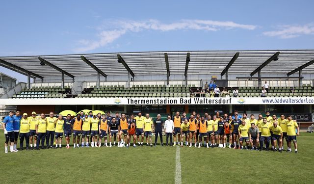 Fenerbahçe, Avusturya kampındaki son antrenmanını yaptı