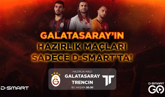 Galatasaray bu akşam üçüncü hazırlık maçına çıkıyor