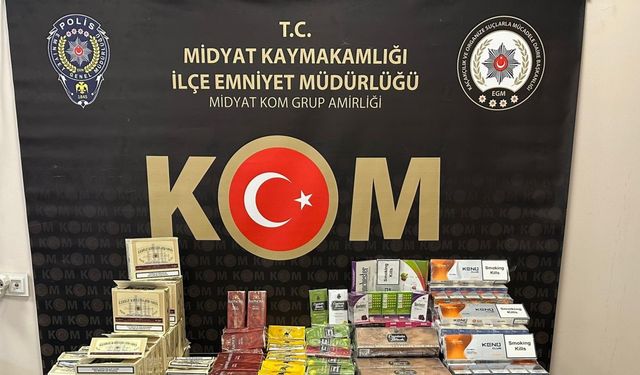 Mardin’de bir haftadaki uyuşturucu ve kaçakçılık operasyonlarında 31 gözaltı