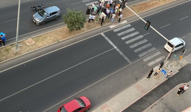 Mardin'de çarpışan iki motosikletin sürücüleri yaralandı