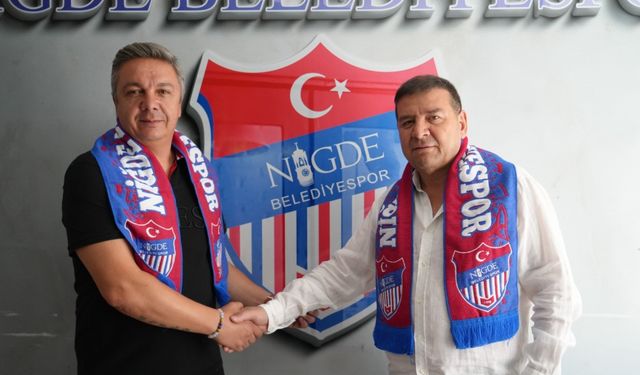 Niğde Belediyespor'un yeni teknik direktörü Ferit Alper Salgın