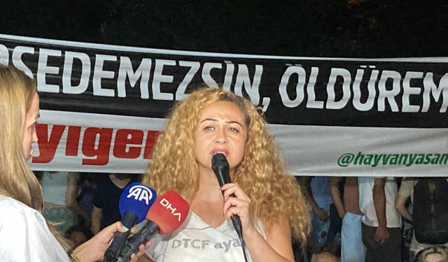 Sokak Hayvanlarına Yönelik Yasa Teklifine karşı protesto