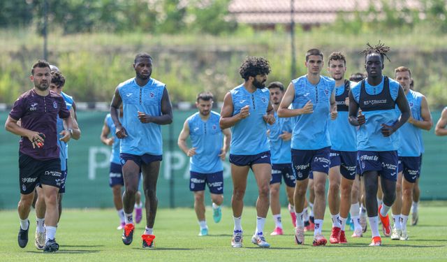 Trabzonspor’da yeni sezon hazırlıkları sürüyor