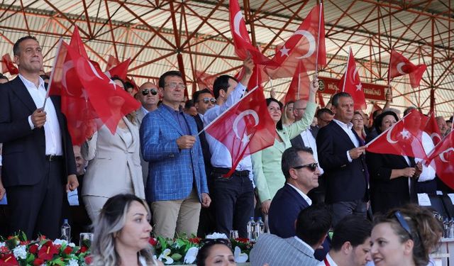 CHP Genel Başkanı Özgür Özel tarihi güreşler için Edirne'de