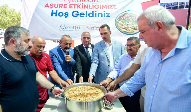 Bornova'dan bu kez de Gökdere’de aşure buluşması