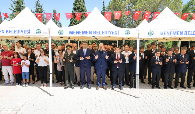 Menemen’de 15 Temmuz için milli birlik vurgusu