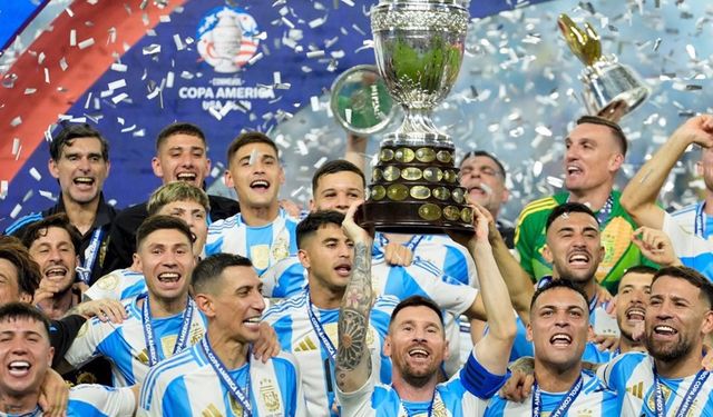 Copa América şampiyon Arjantin!