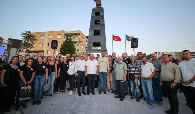 Buca’da Srebrenitsa için duygu dolu anma töreni