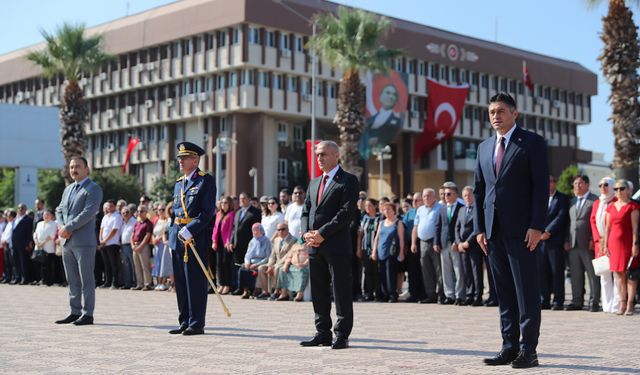 Büyük Zaferin 102. yılı Aliağa'da kutlandı