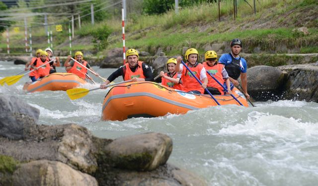 Ülkelerarası Rafting Yarışması’nı OSTİM Teknik Üniversitesi kazandı