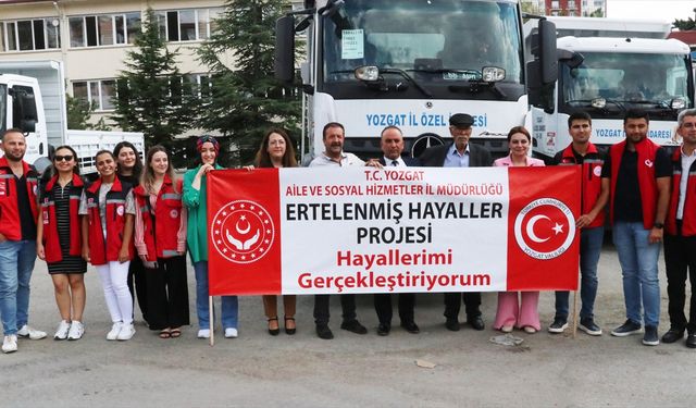 Huzurevi sakinleri hayallerini gerçekleştiriyor