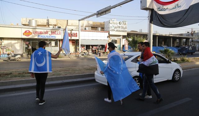 Kerkük'te Türkmenler, seçimlere tepki gösterdi