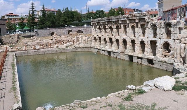 Yozgat'ta tarihi Roma Hamamı ziyarete açıldı