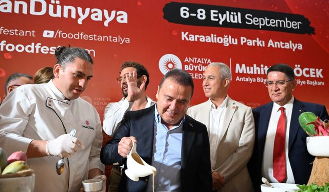 3. FoodFest Antalya 6 Eylül'de başlıyor