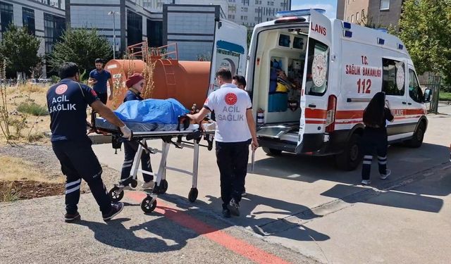 Ambulans helikopter, damdan düşen çocuk için havalandı