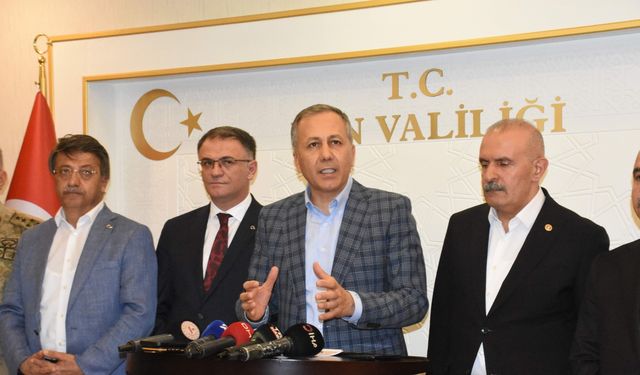 Bakan Yerlikaya: Bize haber verin