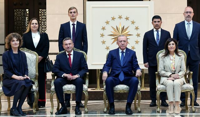 Erdoğan, güven mektuplarını kabul etti