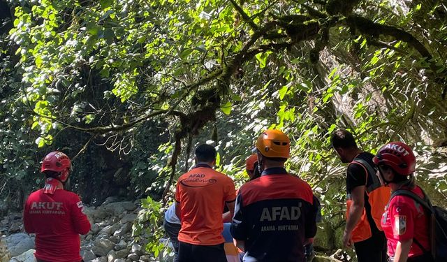 Giresun'da kayıp kadının cansız bedeni derede bulundu