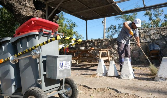 Gündoğan'da temizlik seferberliği