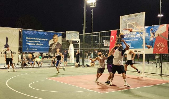 İzmir'de sokak basketbolunda finale geri sayım