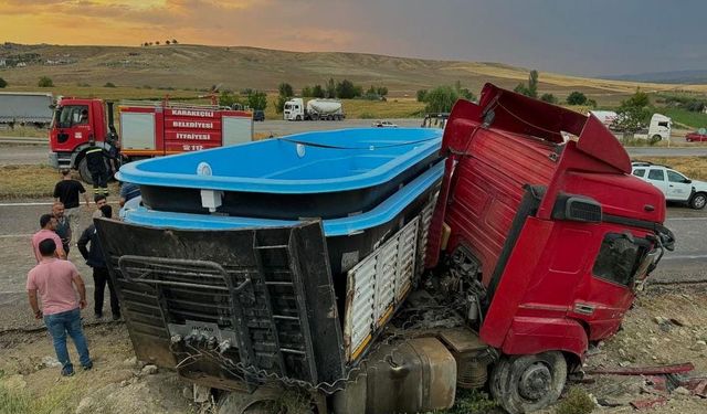 Kırıkkale'deki kazada altı kişi yaralandı