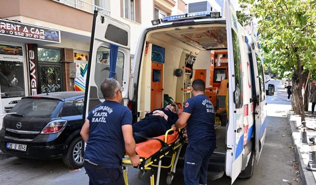 Manisa'da hasta nakil ambulansı hizmeti