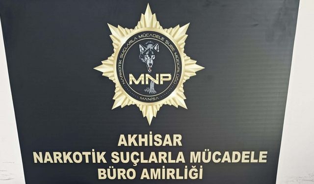 Manisa'da uyuşturucu operasyonunda 1 tutuklama