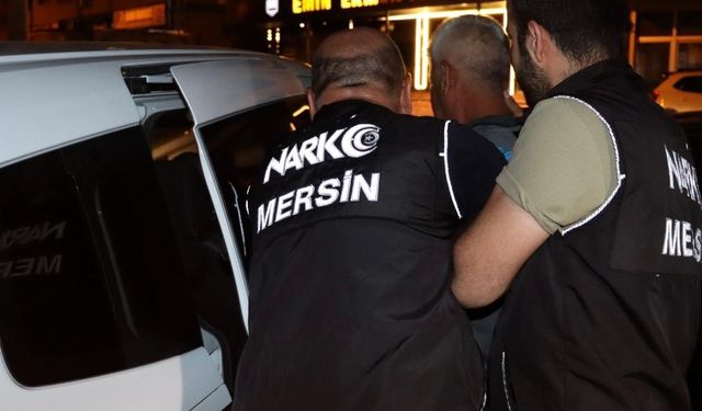 Mersin'de uyuşturucu operasyonu: 4 gözaltı