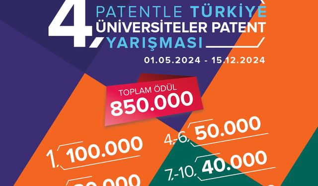 Patent yarışmasının başvuruları sürüyor