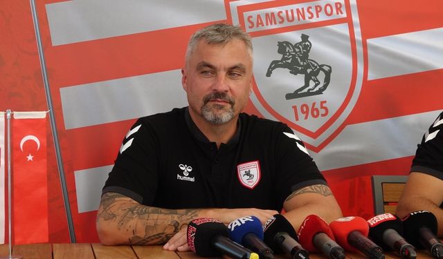 Samsunspor Teknik Direktörü Thomas Reis: Beşiktaş’ı puansız göndermek istiyoruz