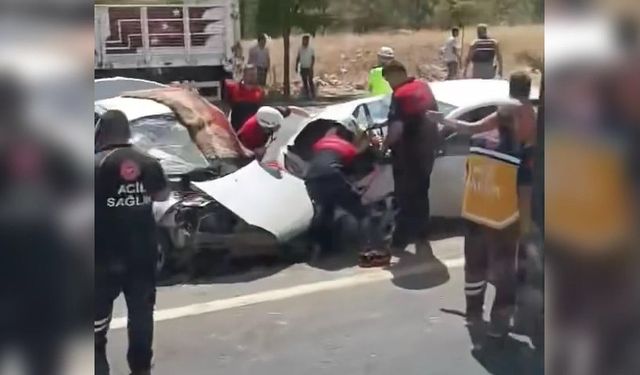 Şanlıurfa’da otomobiller çarpıştı: 1 ölü, 1 yaralı