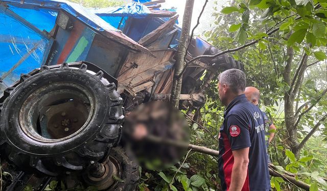 Tokat'ta patpat devrildi: 1 ölü