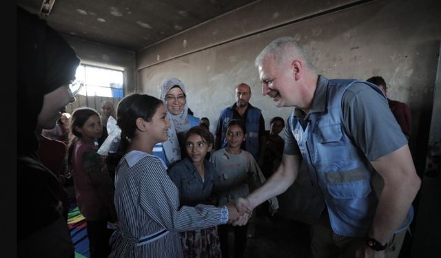 UNRWA, yerinden edilmiş çocuklar için eğitim programı başlattı