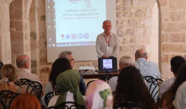 Geleceğin peyzaj mimarları Mardin'de buluştu