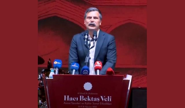 TİP Genel Başkanı Erkan Baş, Hacı Bektaş'ta halkın birliğine vurgu yaptı