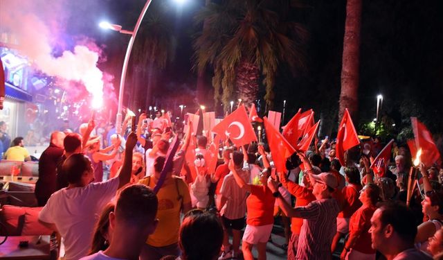 Fethiye'de Büyük Zafer'in 102. yılı kutlandı