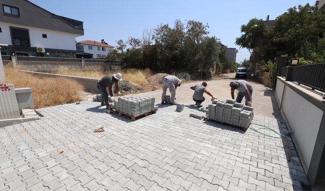 Menderes’te yollar yenileniyor