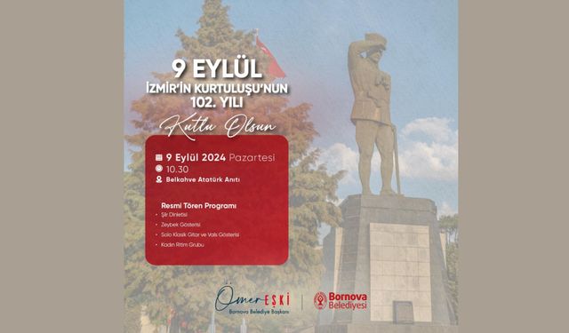 Başkan Eşki’den 9 Eylül kutlamalarına davet